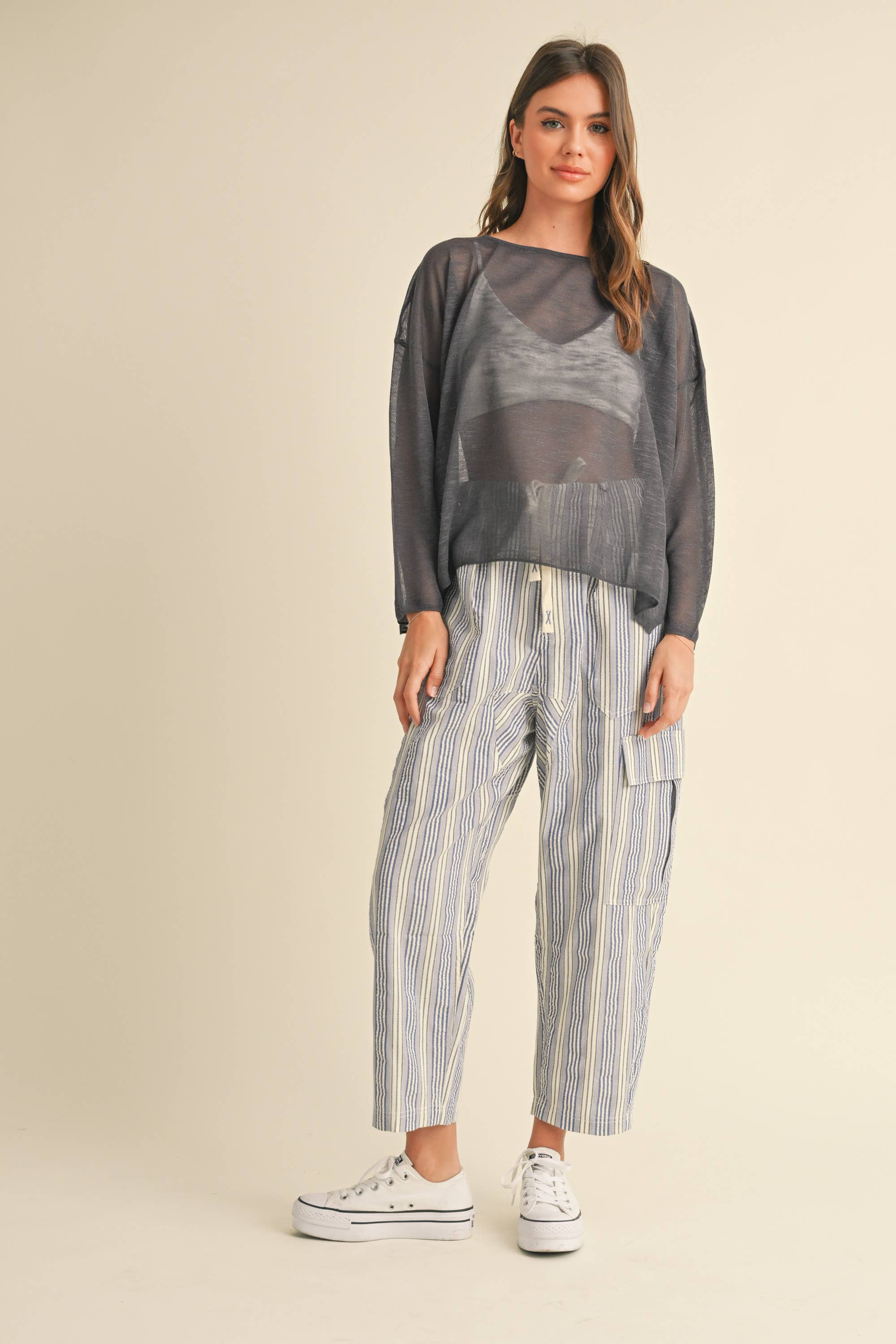 Mocha Light Weight Top: