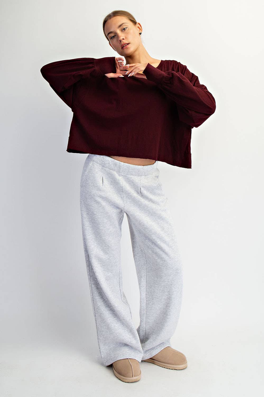 Cotton Open Back Top: Reg. Green