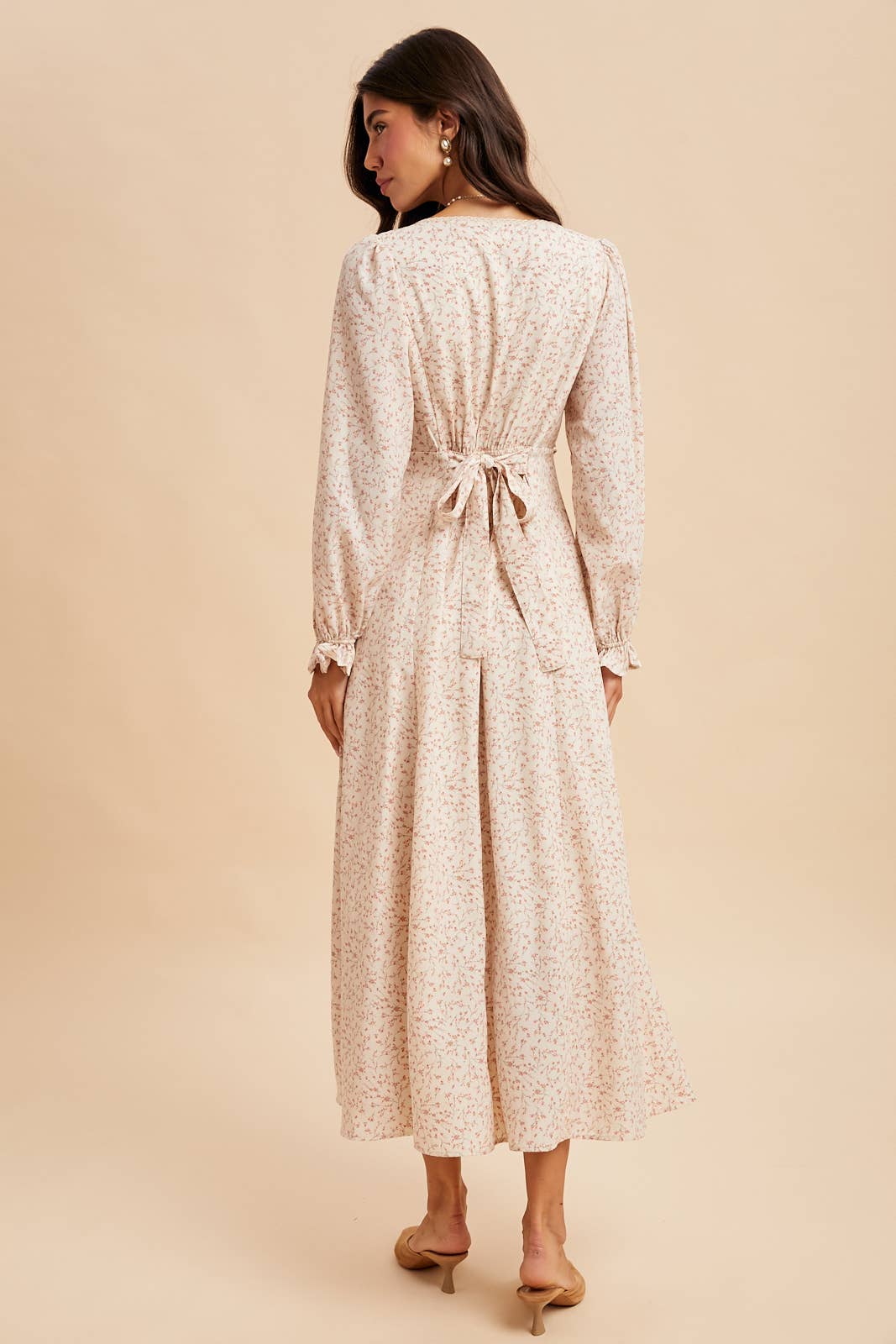 Sweetheart Maxi Dress:Cream