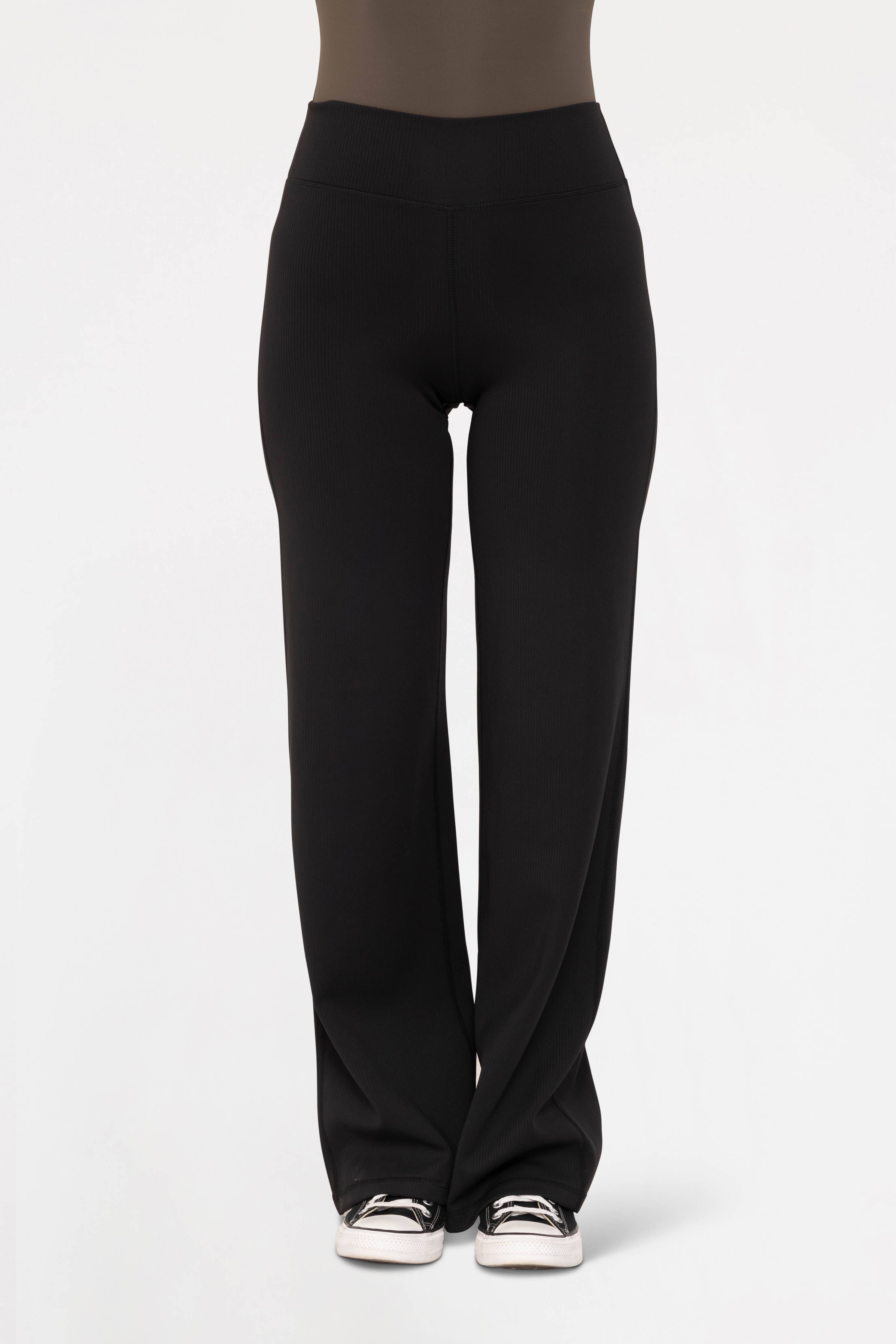 Jacquard Wide Leg Pant: Taupe
