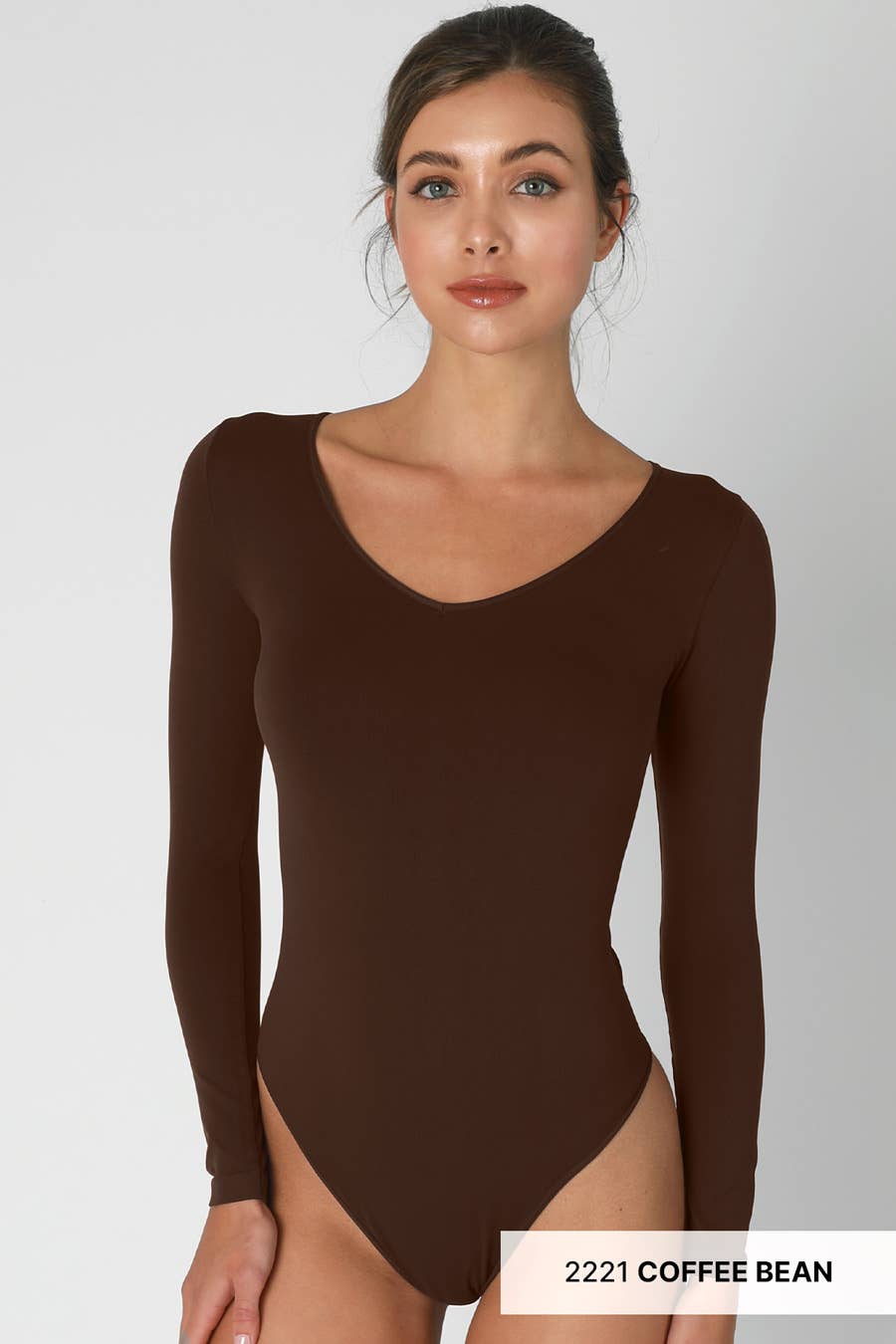 Jersey Bodysuit:Coffee Bean