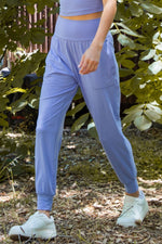 Butter Soft Joggers :White Pearl