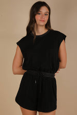 Washed Knit Romper