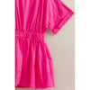 Poplin Mini Dress:OFF WHITE