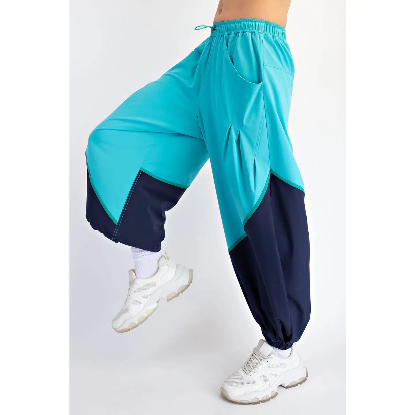 Contrast Flow Jogger:Blue/Navy