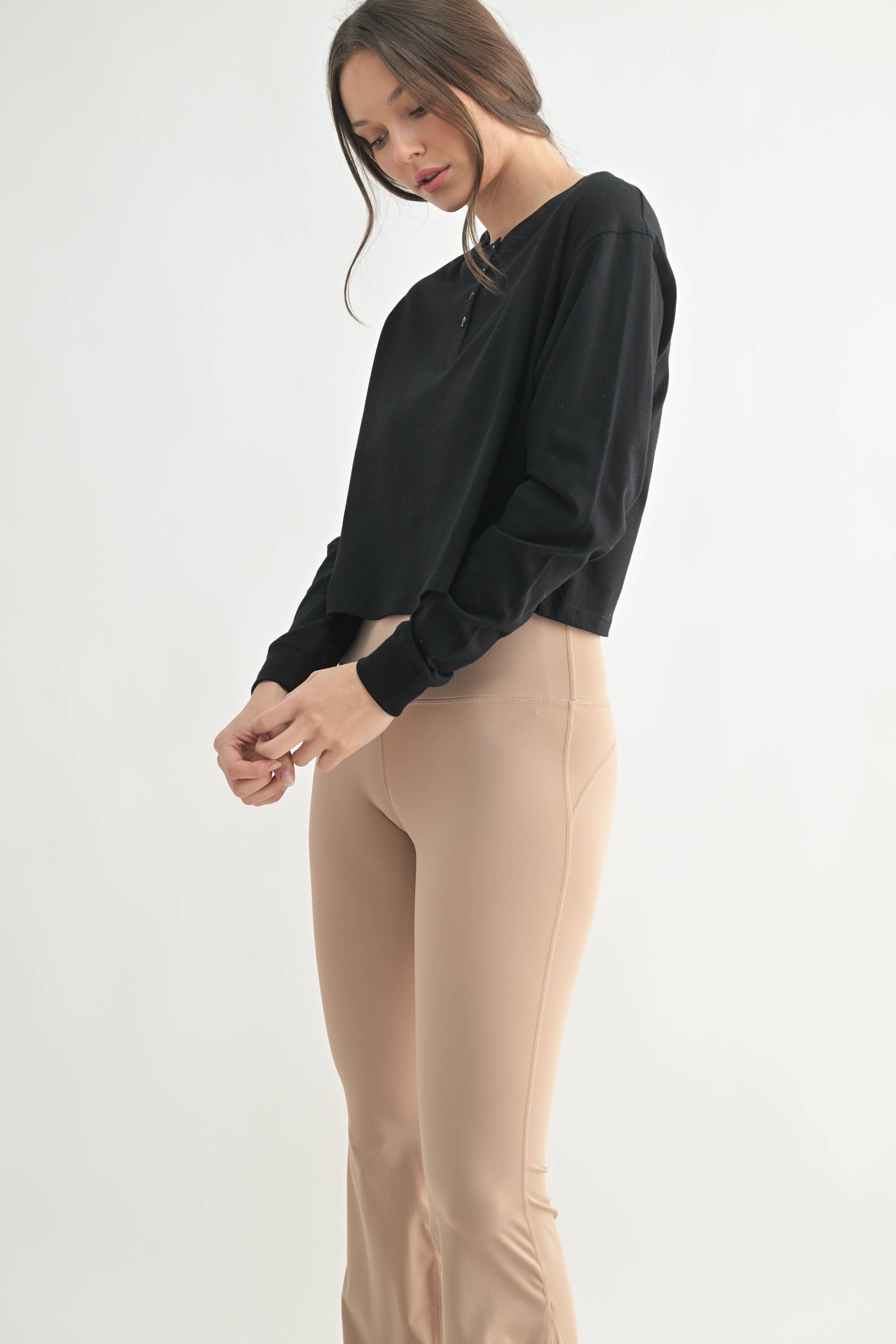 Organic Cotton Henley BL