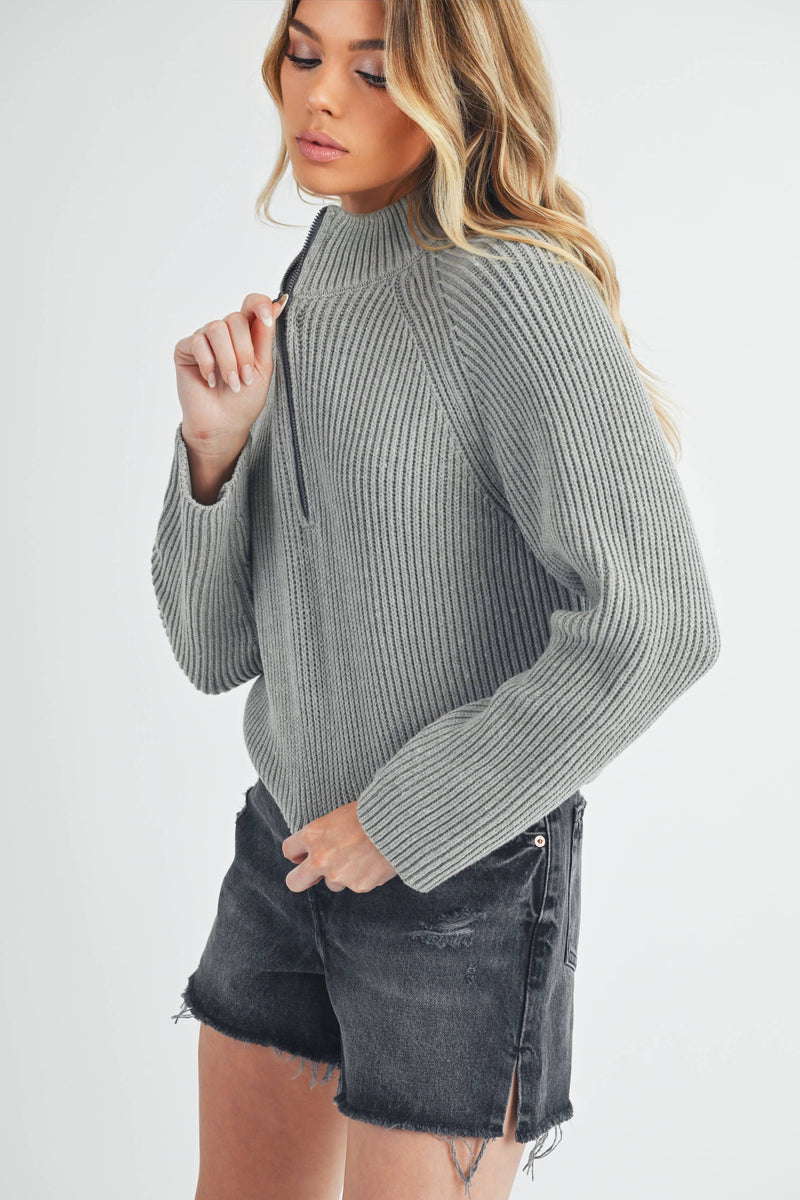 Debbie Half-Zip Sweater