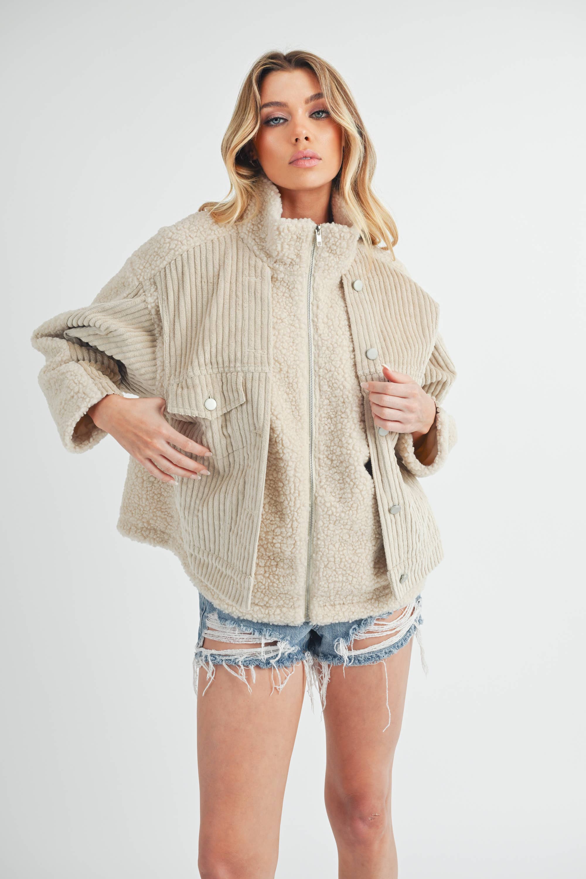 Doro Jacket: Sand