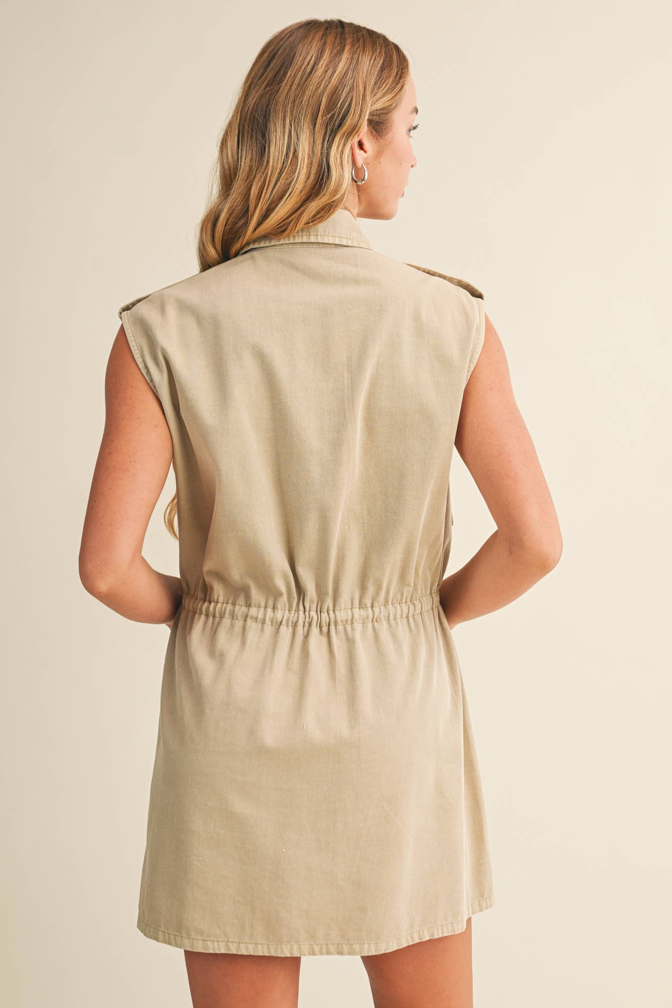 Sleeveless Utility Dress