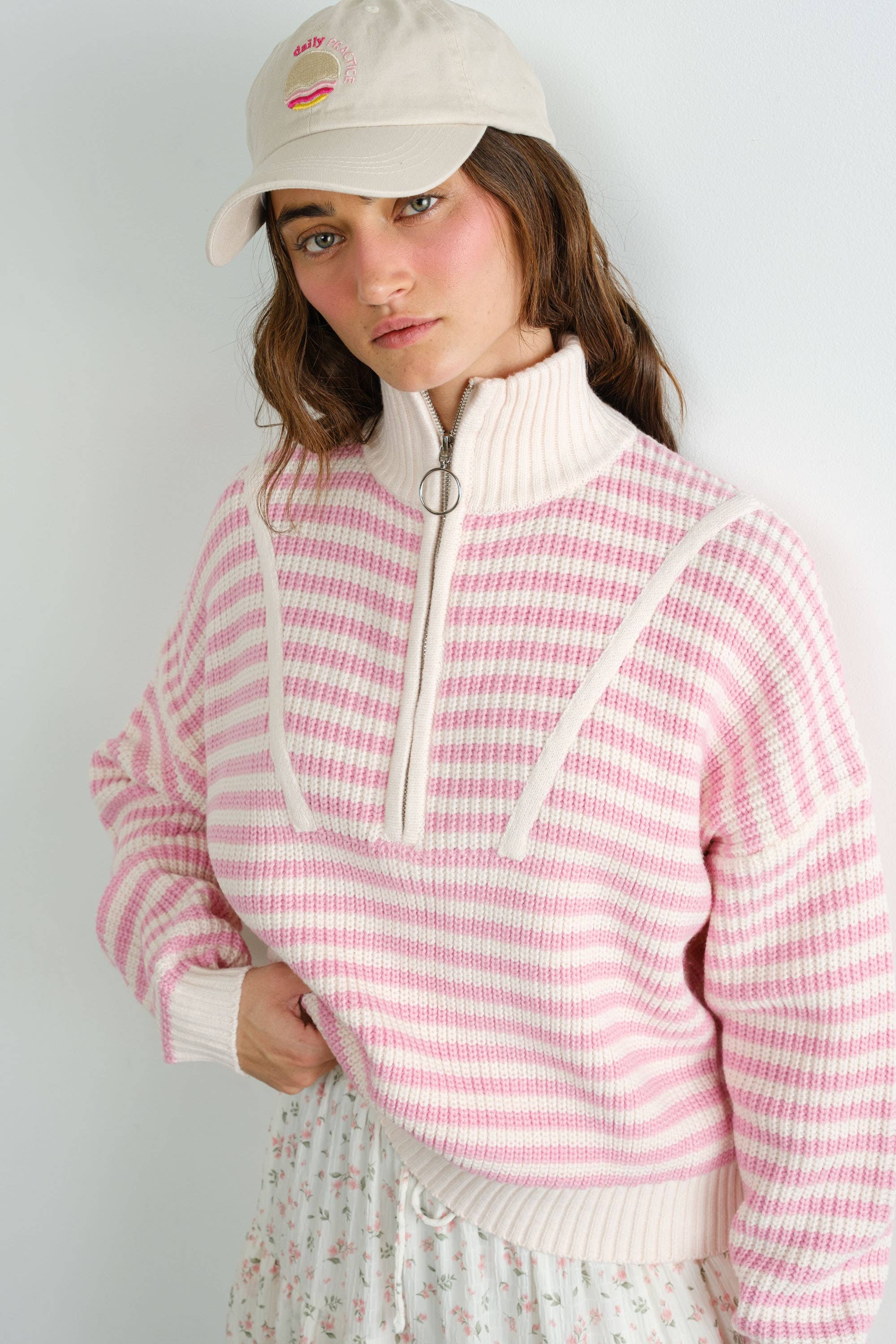 Californian Half-zip Sweater