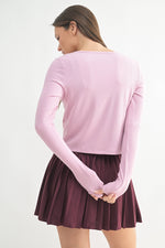Ribbed Cardigan
