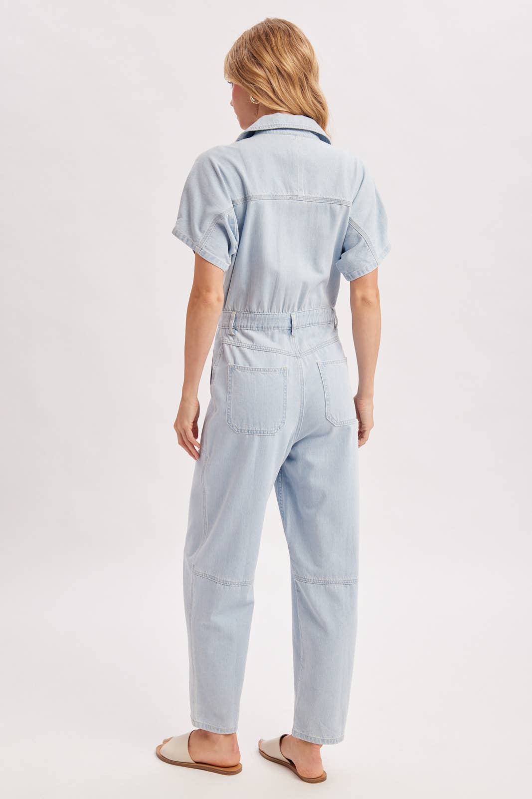 Lt. Denim Utility Jumpsuit