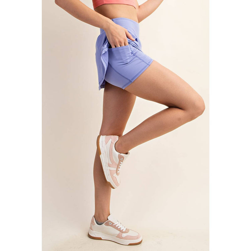 Butter Skort White Pearl