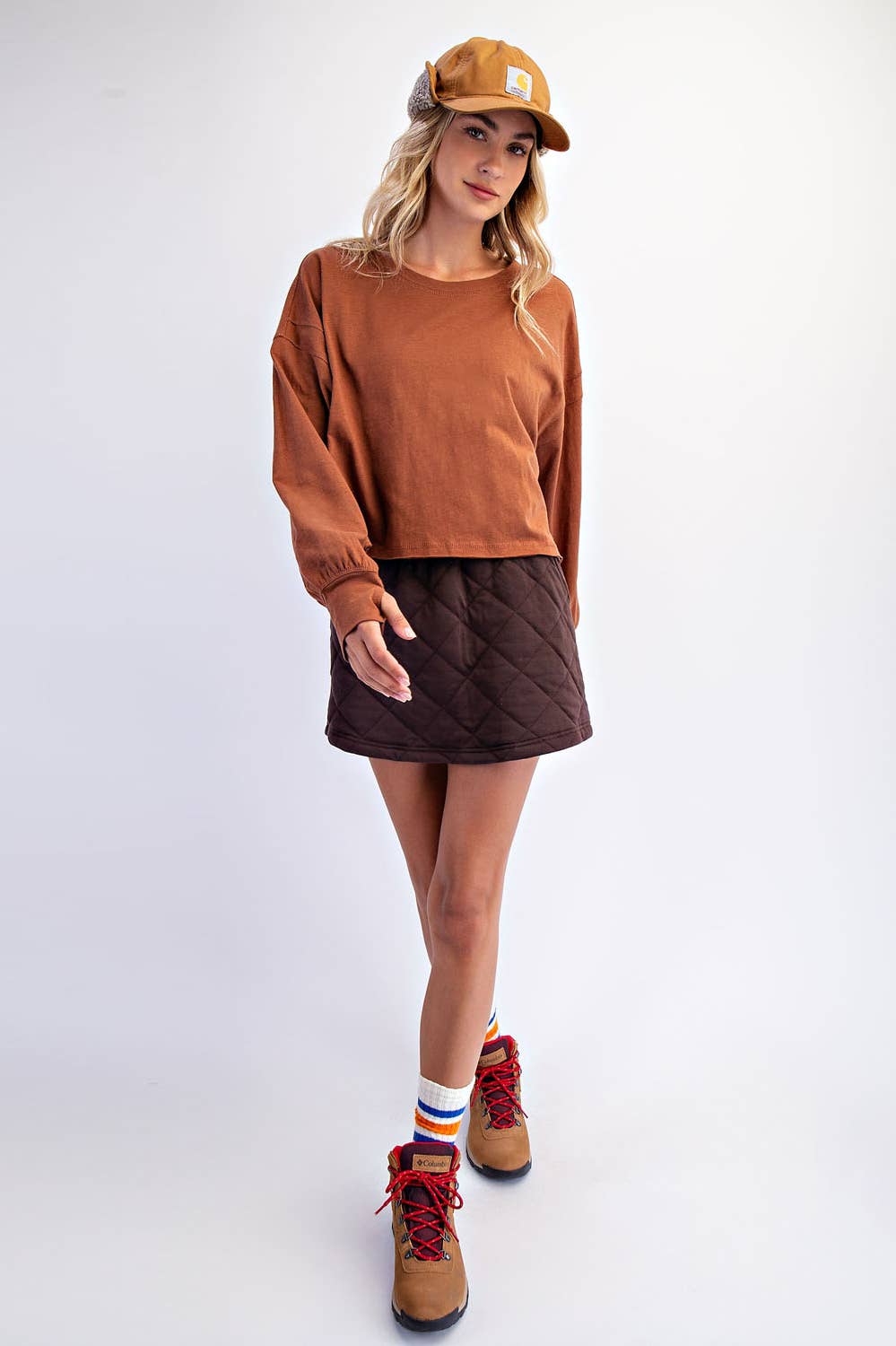 Cotton Open Back Top: Reg. Green