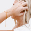 Molly Minimalist Hand Chain Bracelet - WATERPROOF