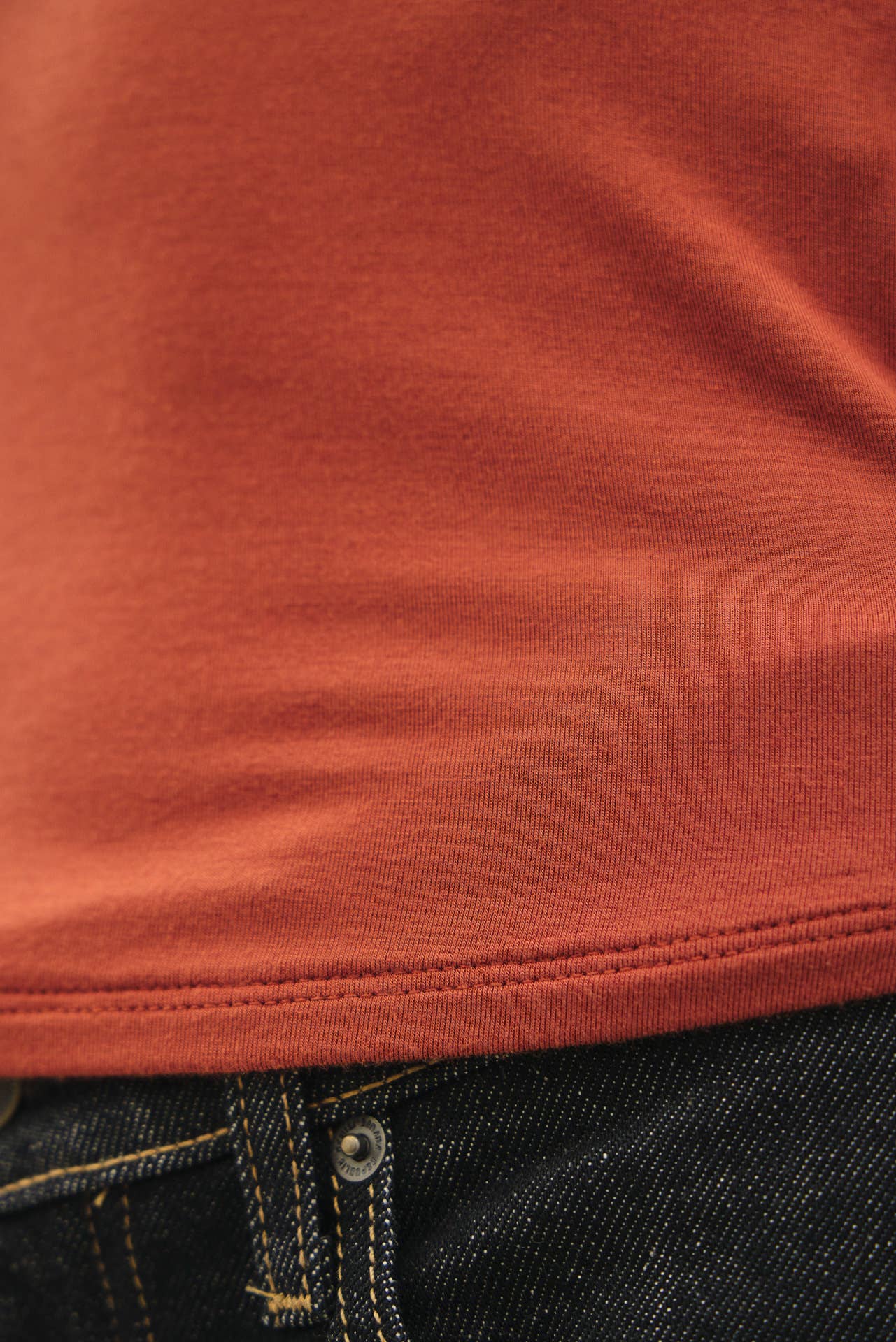 Color Soft Tank Top: Rust