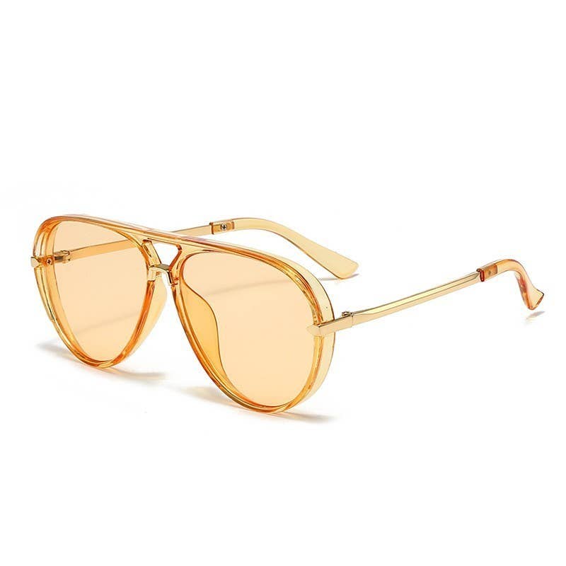 Oversized Retro Sunglasses: