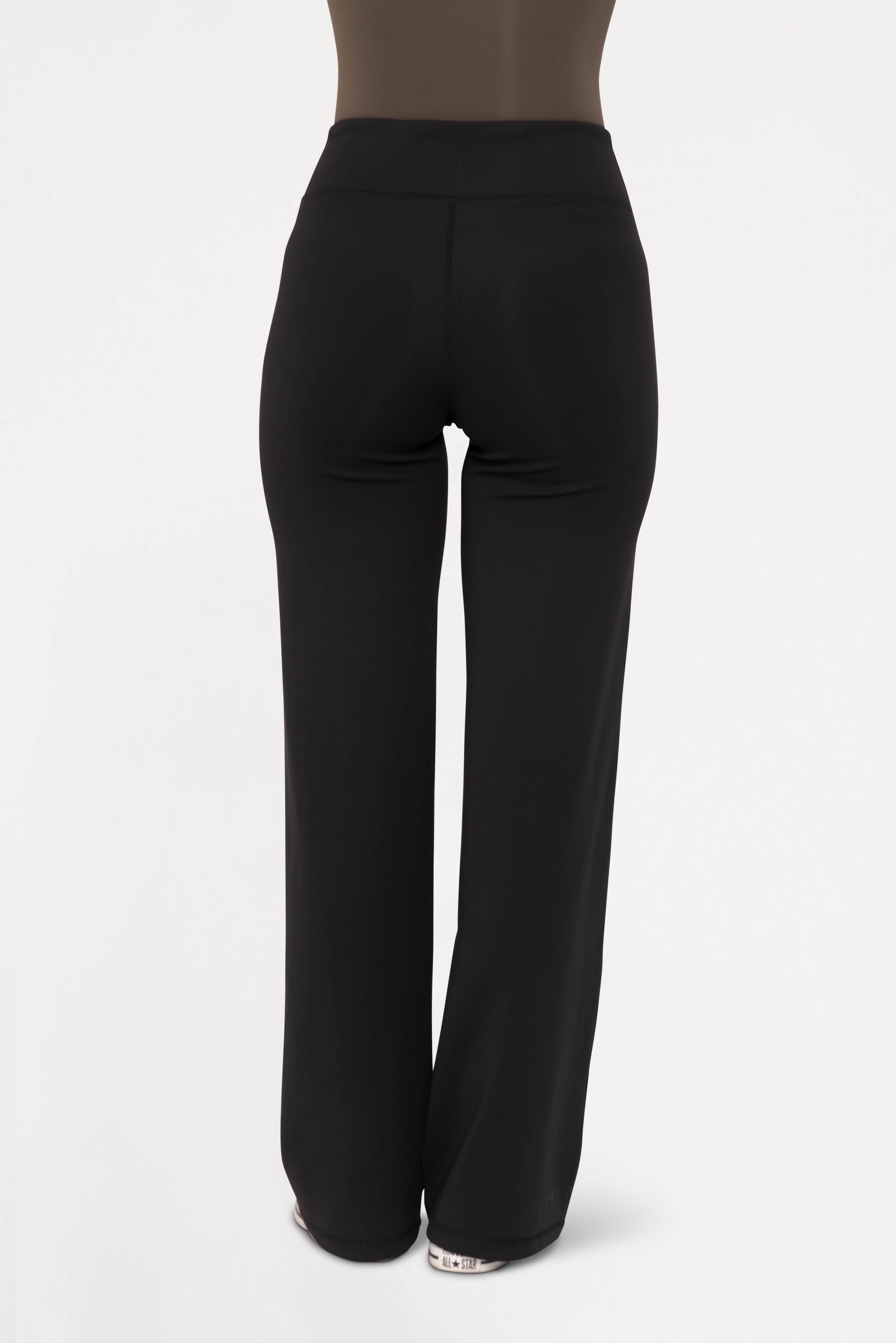 Jacquard Wide Leg Pant: Taupe