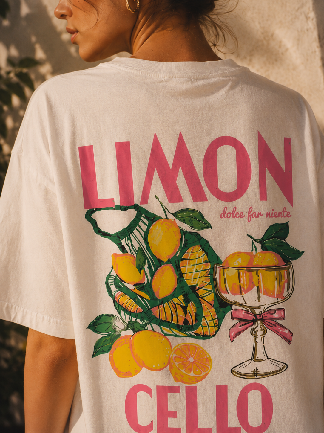 Limoncello Oversized Tee:
