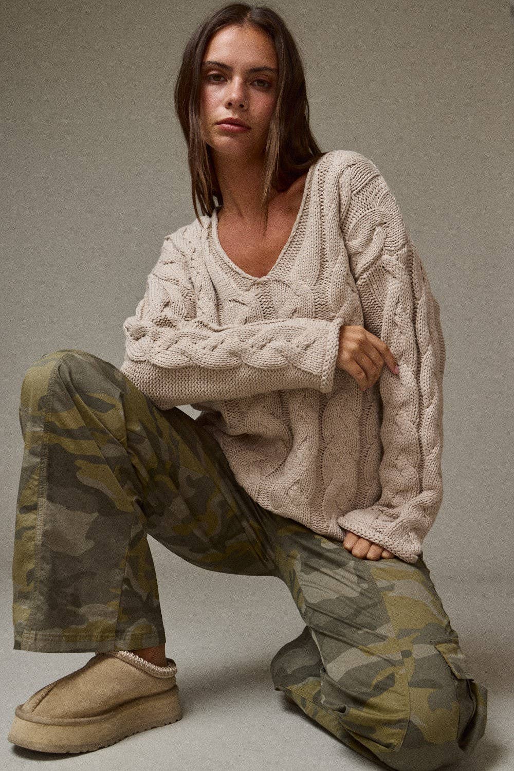Camo Cargo Pants: