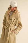 Oversized Belted Trench