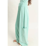 Tube Top Jumpsuit:BLACK