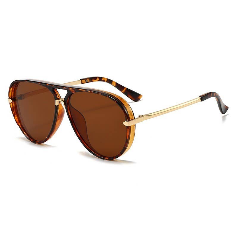 Oversized Retro Sunglasses: