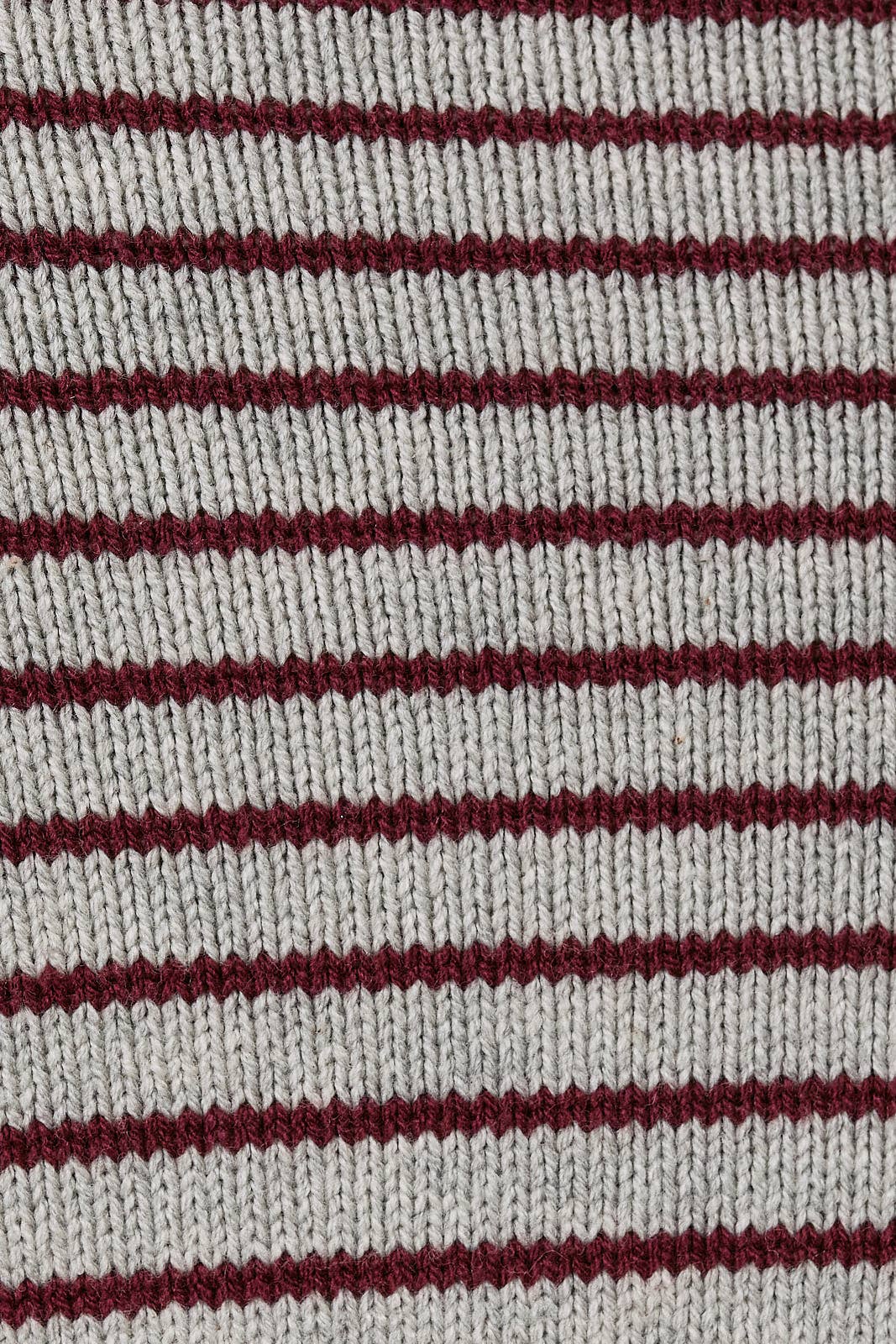 Open Front Stripe Sweater