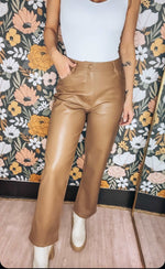 Cocoa Leather Pants