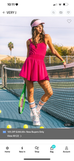 Tennis Dress White