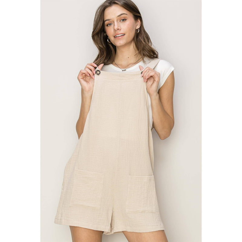 DOUBLE GAUZE ROMPER